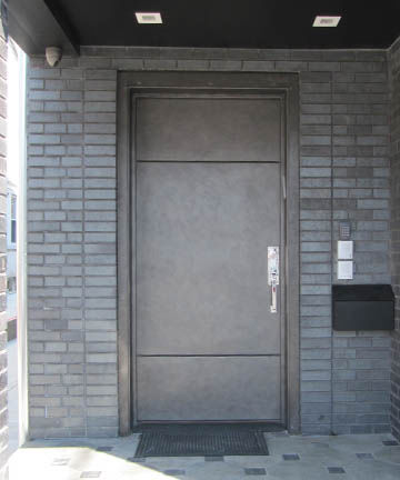 Eingangstür - IR-65 - Granddoors - Eisen / einflügelig / ohne Verglasung
