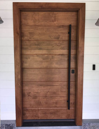 Eingangstür - CONTEMPORARY : CT-39 - Granddoors - Erlenholz / einflügelig / ohne Verglasung