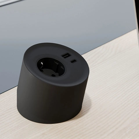 USB-Steckdose - VERSASPOT - ASA International Group - Schreibtisch / Tisch / für Deckenmontage
