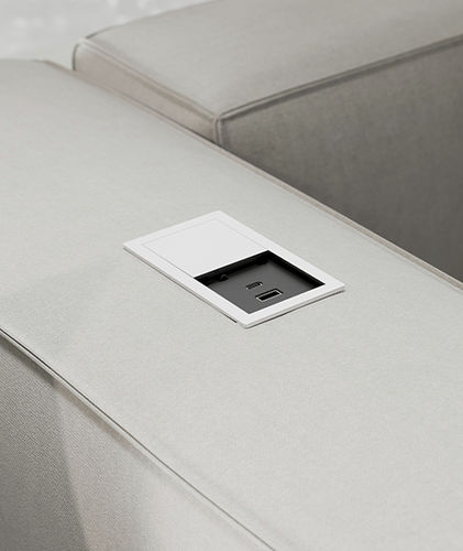USB-Steckdose - VERSAHIT  - ASA International Group - doppelt / Tisch / für Möbel