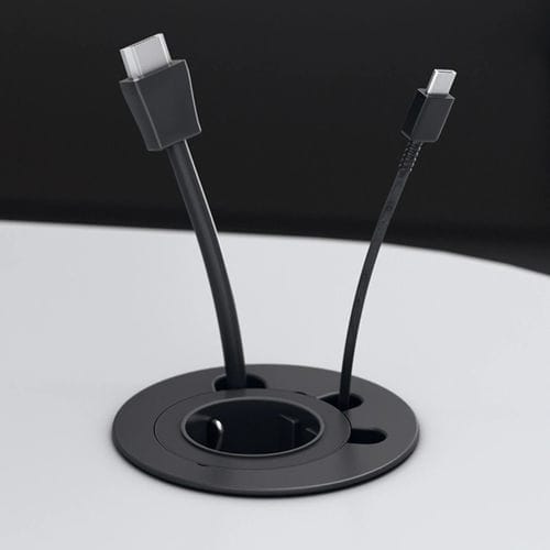 Elektrische Steckdose - VERSADOT CABLE - ASA International Group - Telefon / Tisch / Unterputz
