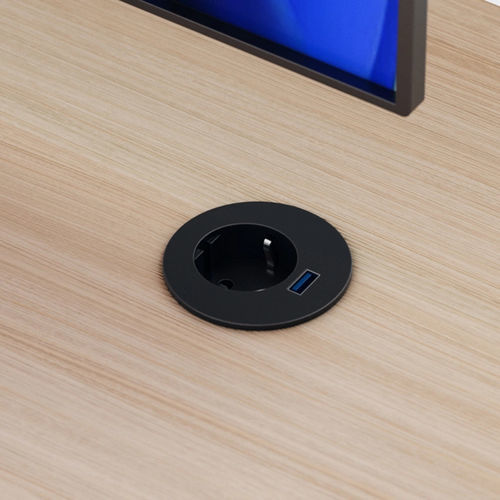 USB-Steckdose - VERSATAG - ASA International Group - Schreibtisch / Tisch / Unterputz