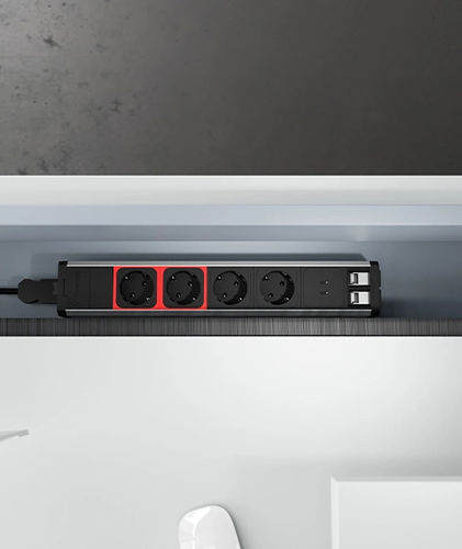 IT-Steckdose - VERSATEK - ASA International Group - Mehrfach / modular / wandmontiert