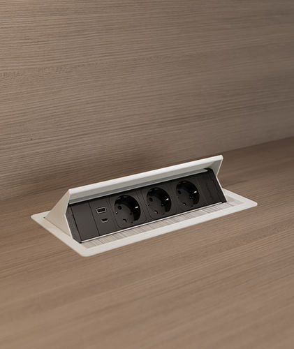 USB-Steckdose - VERSANET 2.0 - ASA International Group - HDMI / doppelt / Schreibtisch