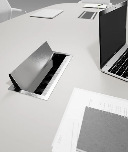 USB-Steckdose - VERSAFLAP DUAL 2.0 - ASA International Group - IT / doppelt / modular