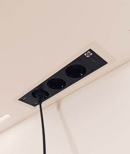 USB-Steckdose - VERSAFRAME 2.0 - ASA International Group - doppelt / 3-fach / modular