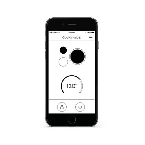 Mobile Applikation / Management - Cookingrak - für Küche / für Smartphone