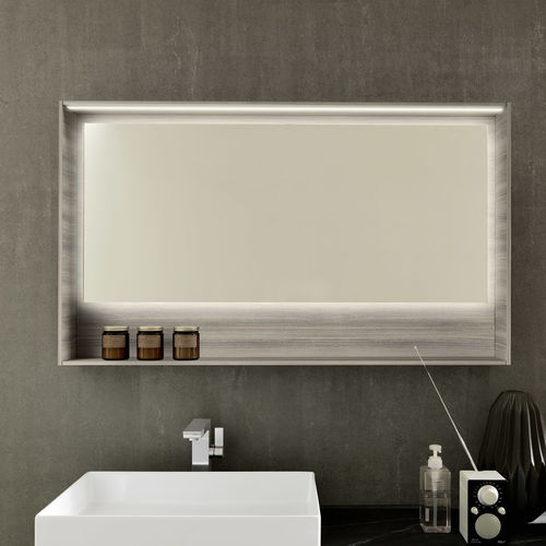 Wandmontierter Spiegel für Badezimmer - C002 - BAXAR - modern