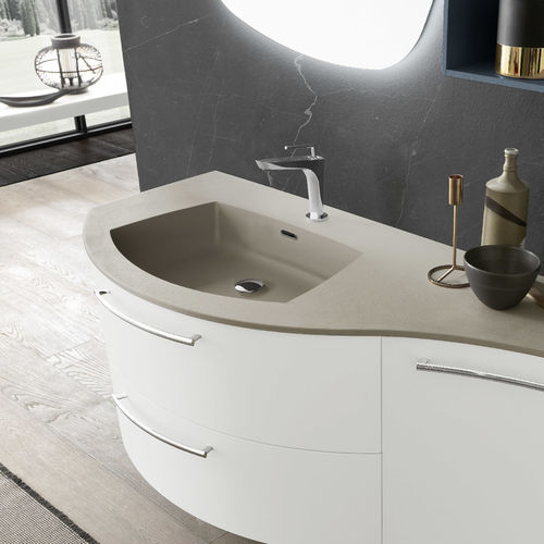 Einbauwaschbecken - C008  - BAXAR - Keramik / modern