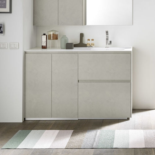 Freistehender Waschtisch-Unterschrank - C5 - BAXAR - Holz / modern / mit Schubladen