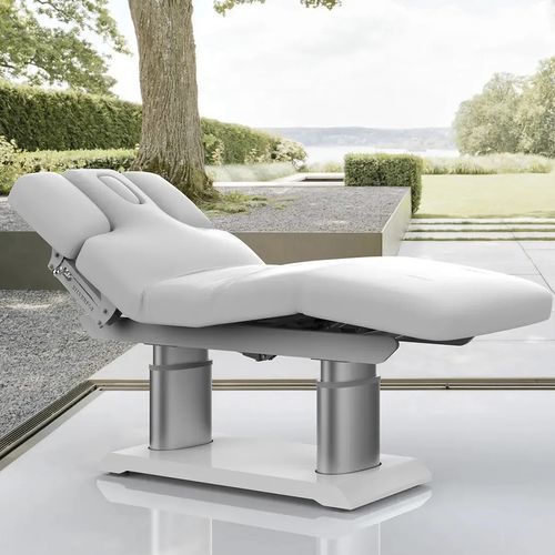 Elektrische Massageliege - 2287 - Silverfox Corporation Limited - Metall / Leder / Baumwolle