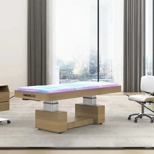 Elektrische Massageliege - 2267SV - Silverfox Corporation Limited - Holz / höhenverstellbar / für Gewerbegebrauch