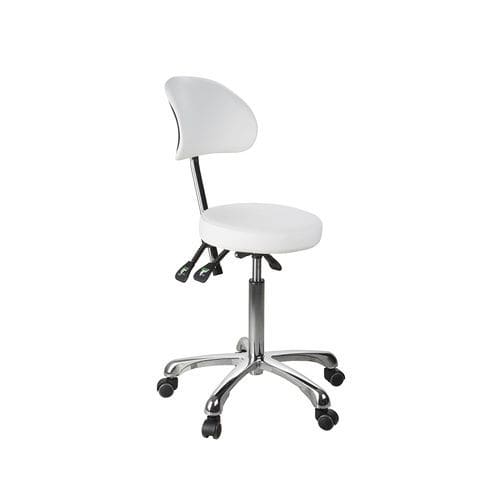 Hocker für Schönheitssalon - 1025B - Silverfox Corporation Limited - modern / Leder / Gestell aus Stahl