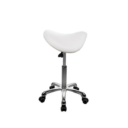 Hocker für Schönheitssalon - 1022A - Silverfox Corporation Limited - modern / Leder / Gestell aus Stahl