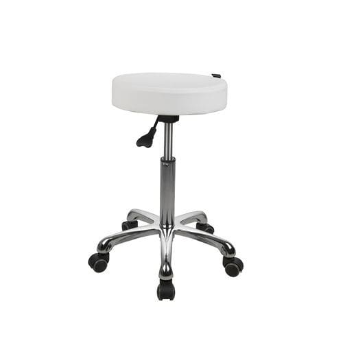 Hocker für Schönheitssalon - 1023A - Silverfox Corporation Limited - modern / Leder / Gestell aus Stahl
