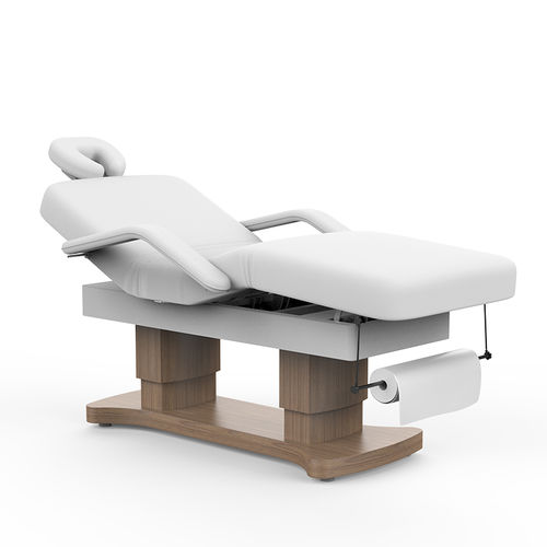 Elektrische Massageliege - 2290 - Silverfox Corporation Limited - aus PU / Holz / höhenverstellbar