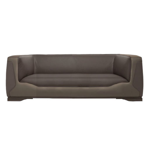 Modernes Sofa - V133 - Aston Martin - Leder / braun / Zweisitzer