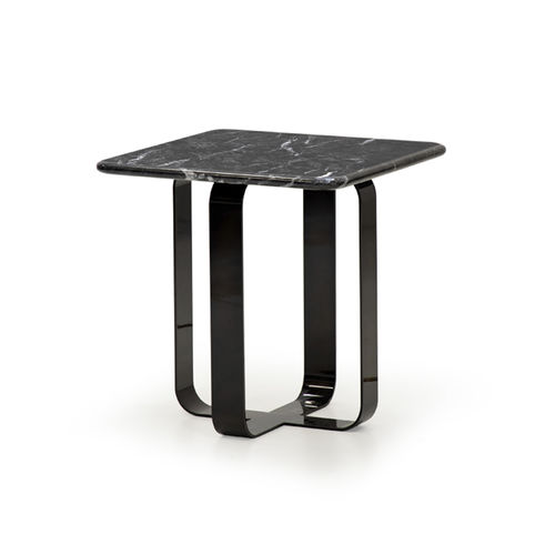 Moderner Beistelltisch - V211 - Aston Martin - Leder / Marmor / Gestell aus lackiertem Metall