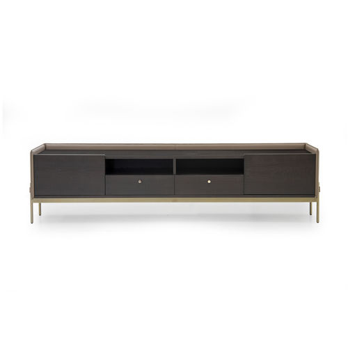 Modernes Fernsehmöbel - V246 TV/C - Aston Martin - lowboard / für Hotelzimmer / Holzfurnier