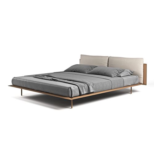 Doppelbett - V251  - Aston Martin - modern / Polster / gepolstertes Kopfteil