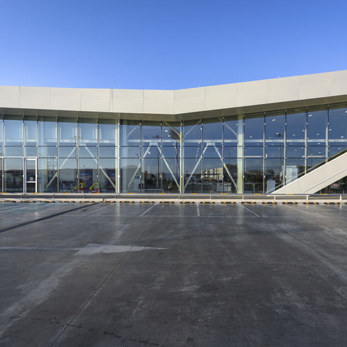 Aluminium-Befestigungssystem - RABEL 15000 - RABEL SYSTEMS - für Vorhangfassade / Glaspunkthalter-Spinnen
