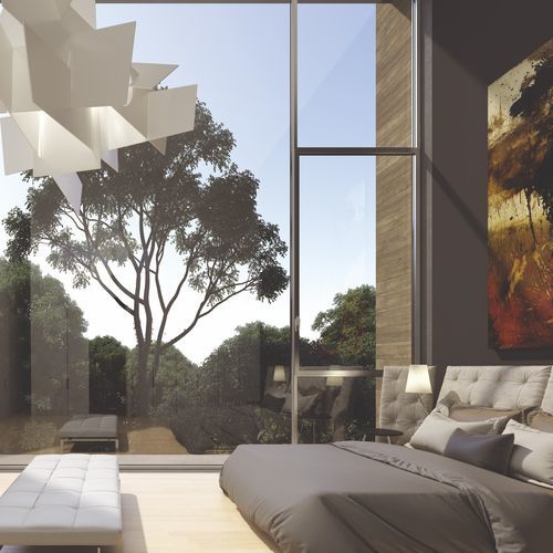 Aluminiumfenster - RABEL 8400 - RABEL SYSTEMS - Dreh-Kipp / mit Doppelverglasung / grau
