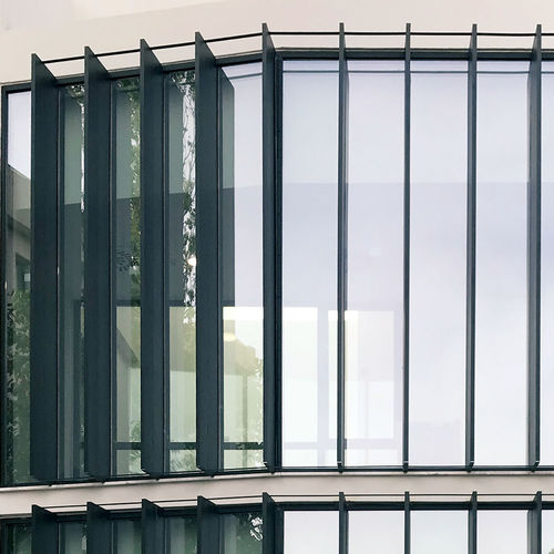 Aluminium-Sonnenschutzlamelle - RABEL 14100 - RABEL SYSTEMS - für Fassaden / vertikal / stationär