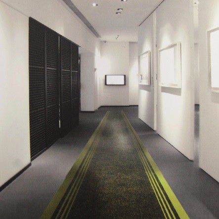 Flurteppich - YOUNG - ALMA CARPETS - modern / Streifenmuster / Polypropylen