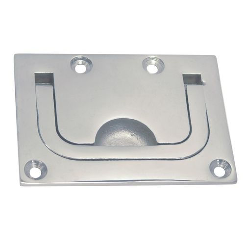 Griff für Schiebetür - 8243 - Marinetech Edelstahlhandel - polierter Edelstahl / modern / mit integriertem Schloss
