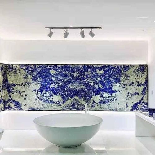 Runde Badewanne - Acemar stone - freistehend / für Wohnungen / Verbundwerkstoff