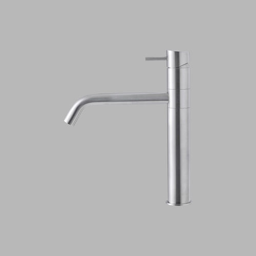 Aufsatz-Einhebelmischer - QT2100 series - QTOO - gebürsteter Edelstahl / polierter Edelstahl / aus satiniertem Edelstahl