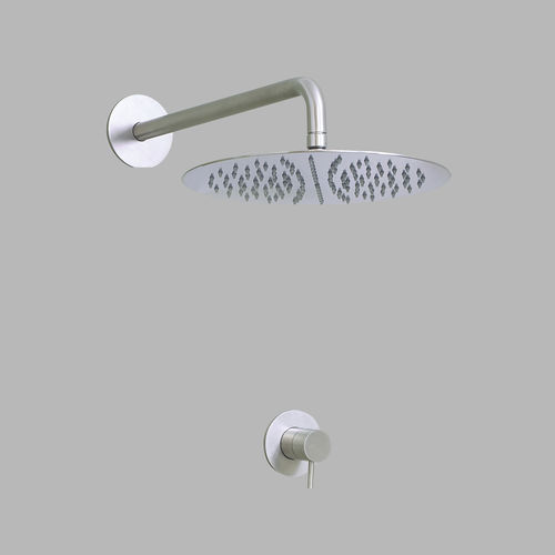 Wandmontiertes Duschsystem - QS3100-340W series - QTOO - modern / für Gewerbegebrauch / Regenstrahl