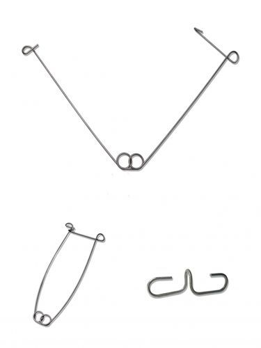 Edelstahl-Pflanzenstütze - Ancrest - galvanisiertem Stahl / Zink / Pfahl