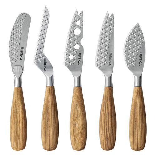 Käsemesser mit Holzgriff - Oslo+ Small - Boska - mit Edelstahlklinge