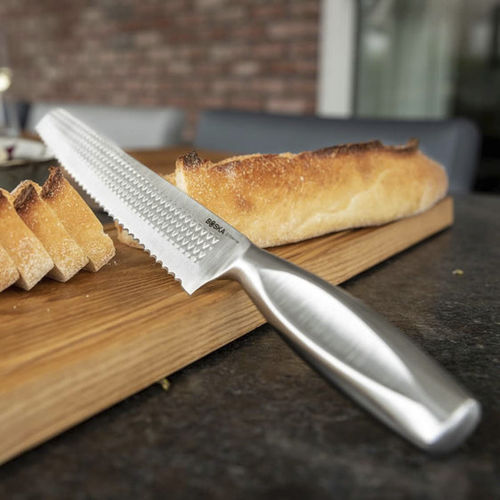 Brotmesser mit Edelstahlgriff - Monaco+ - Boska - mit Edelstahlklinge