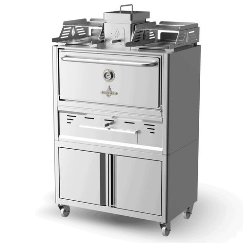 Profi-Ofen - ROC74 - ROASTER OVENS N´GRILLS - Holzkohle / Stikken / Heißluft