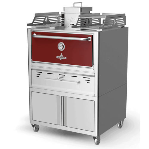 Profi-Ofen - ROC76 - ROASTER OVENS N´GRILLS - Holzkohle / Stikken / Heißluft