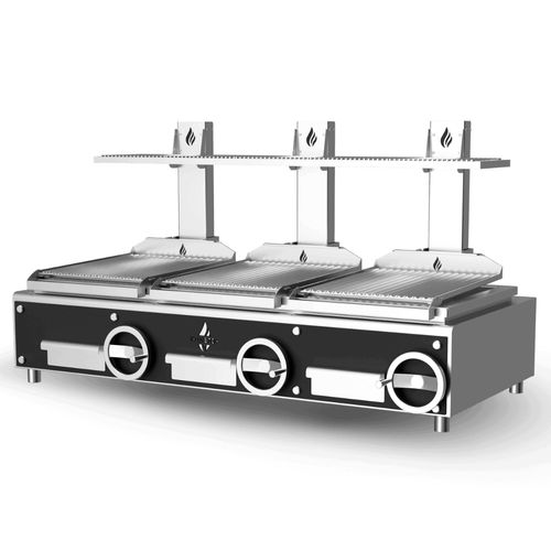Holzkohlegrill - GP3G - ROASTER OVENS N´GRILLS - Tisch / für Profiküchen / Edelstahl