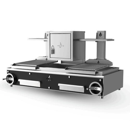 Holzkohlegrill - GPFS 25 - ROASTER OVENS N´GRILLS - Holz / Tisch / für Profiküchen