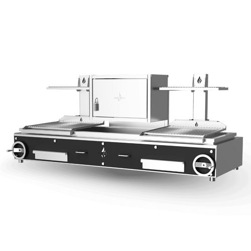 Holzkohlegrill - GPFB 26 - ROASTER OVENS N´GRILLS - Holz / Tisch / für Profiküchen