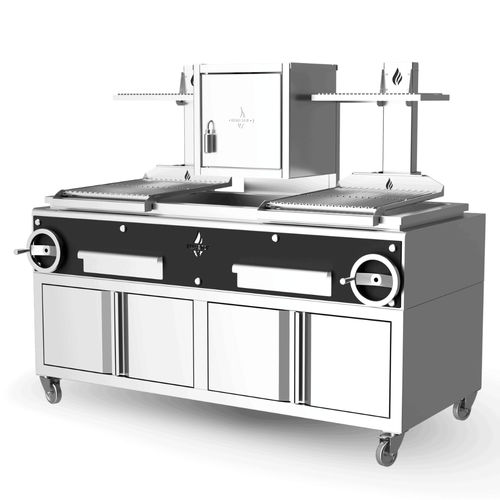 Holzkohlegrill - GPFS25C - ROASTER OVENS N´GRILLS - Holz / bodenstehend / für Profiküchen