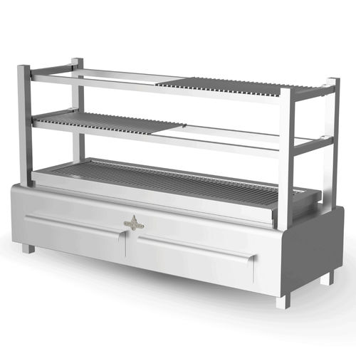 Holzkohlegrill - GR120B - ROASTER OVENS N´GRILLS - Tisch / bodenstehend / für Profiküchen
