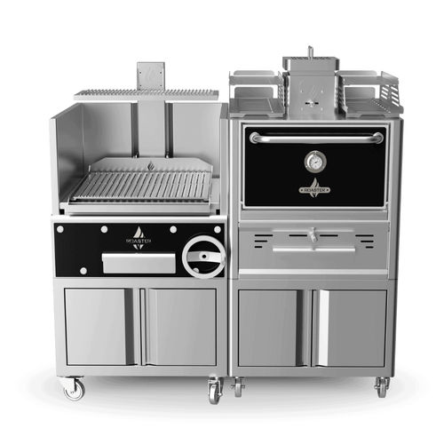 Ofen für Profiküchen - MU-GP1GC -R56 - ROASTER OVENS N´GRILLS - Holzkohle / Stikken / mit Rotisserie-Funktion