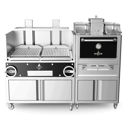 Ofen für Profiküchen - MU-GP2GC-R56 - ROASTER OVENS N´GRILLS - Holzkohle / Stikken / Heißluft