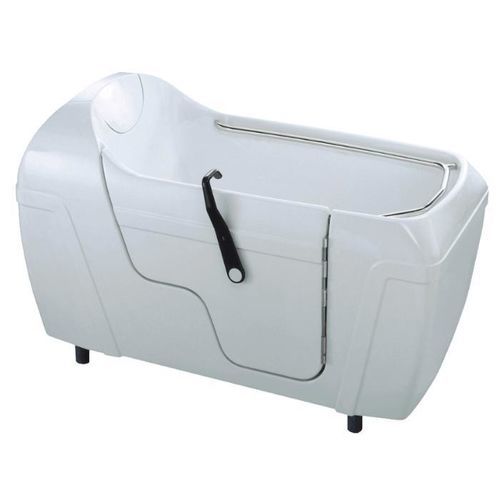 Freistehende Badewanne - CALECHE - France REVAL - Glasfaser / Polyester / Edelstahl