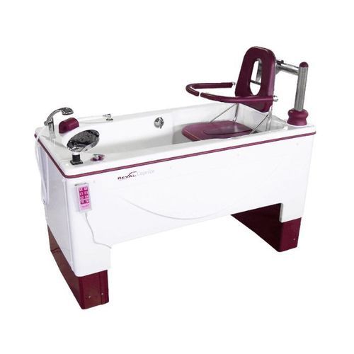 Freistehende Badewanne - CAPRICE - France REVAL - medizinisch / Polyester / modern