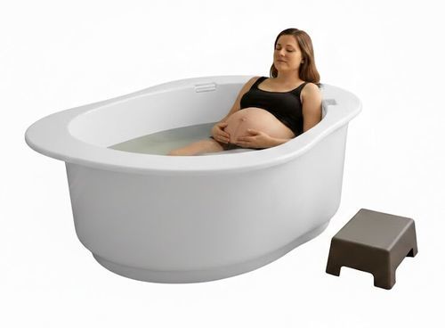 Ovale Badewanne - CENTRYS - France REVAL - freistehend / medizinisch / Harz
