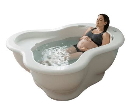 Freistehende Badewanne - ANTEA - France REVAL - in Wandnähe / medizinisch / Harz