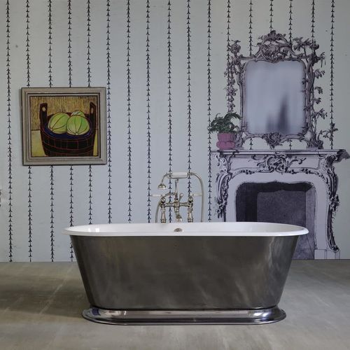 Ovale Badewanne - DAD1007 - Drummonds - freistehend / Gusseisen / doppelt