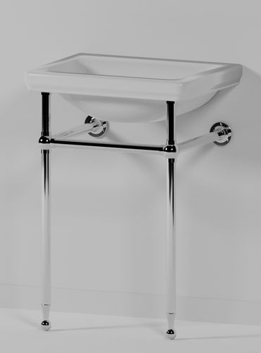 Waschbecken-Unterbau / Chrom - WS2SDFX - Opus Bathrooms - poliertes Messing